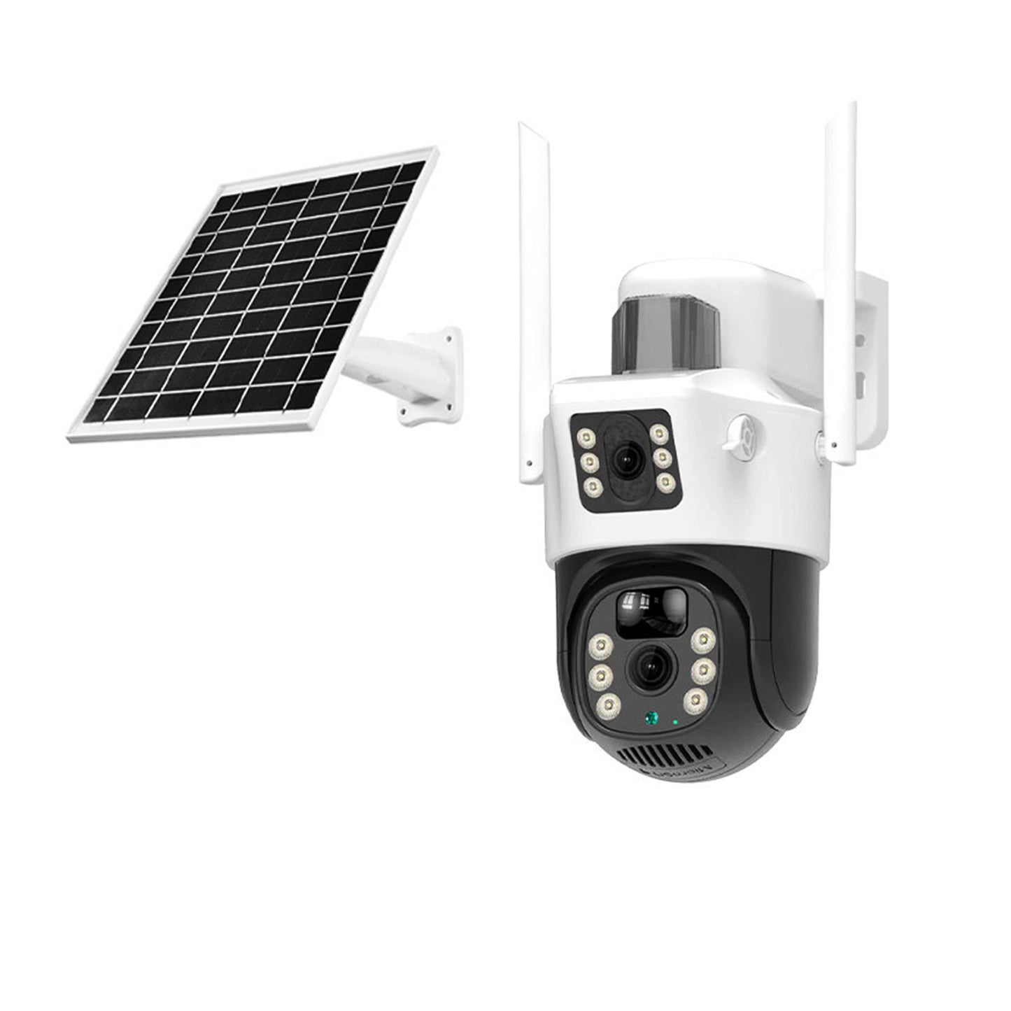 Homepow WSA-Q15 Dual-Objektiv Solar-Überwachungskamera (4G / WiFi) - HomePow
