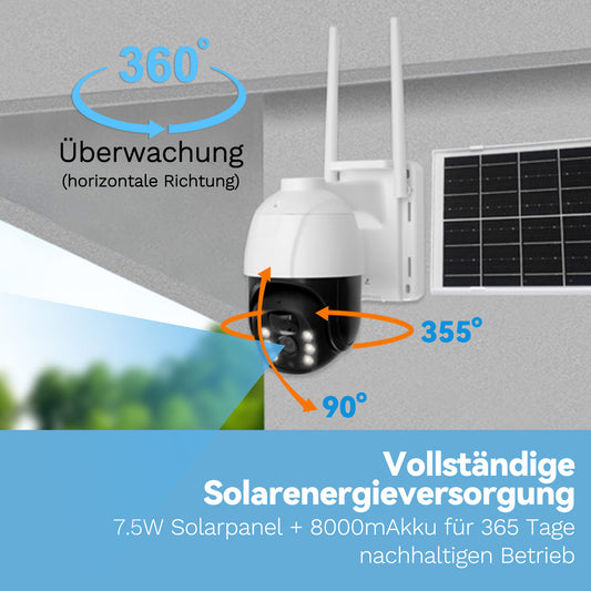Homepow WSA-Q9 Solar-Überwachungskamera (4G / WiFi) - HomePow
