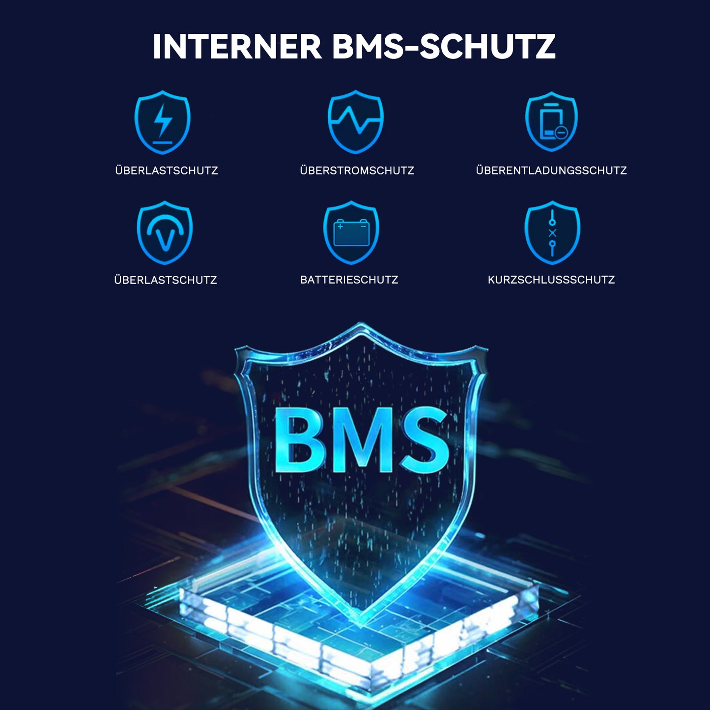 Homepow HF‑10 kWh Niedervoltbatterie – Wand- oder Bodenmontage, IP65, 6000+ Zyklen - HomePow
