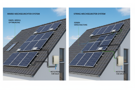 Mikrowechselrichter vs. Stringwechselrichter: Der ultimative Leitfaden für Ihr 400-Watt-Solarsystem 2025