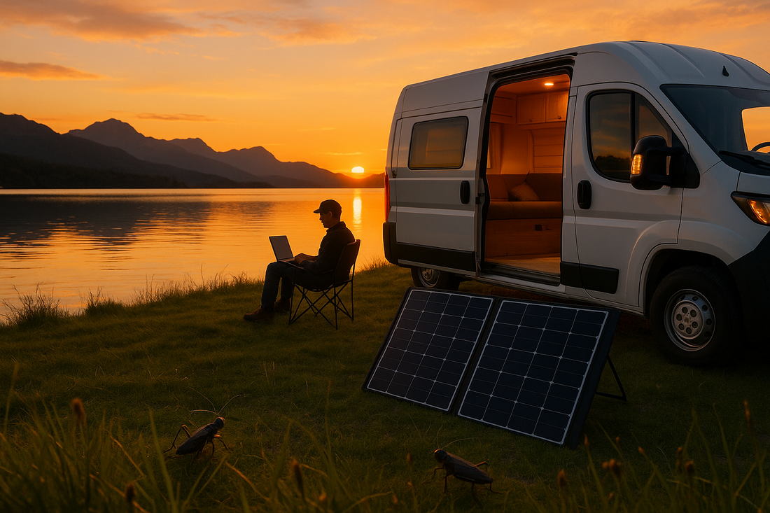 Tragbares Solarmodul: Der Komplette Leitfaden 2024 für mobile Energie