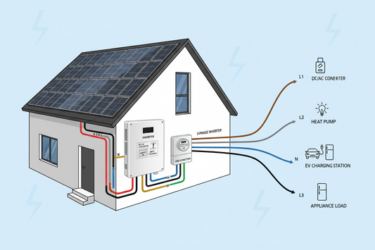 Dreiphasige Mikrowechselrichter: Der vollständige Ratgeber für mehr Solarleistung ohne ungleiche Belastung