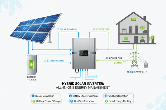 PV Inverter Hybrid: Der Schlüssel zur Energieunabhängigkeit für Ihr Zuhause mit Homepow
