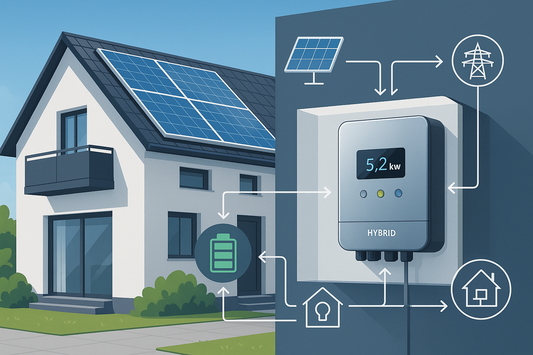 Hybrid-Wechselrichter Solar: Der ultimative Leitfaden 2025 für maximale Unabhängigkeit