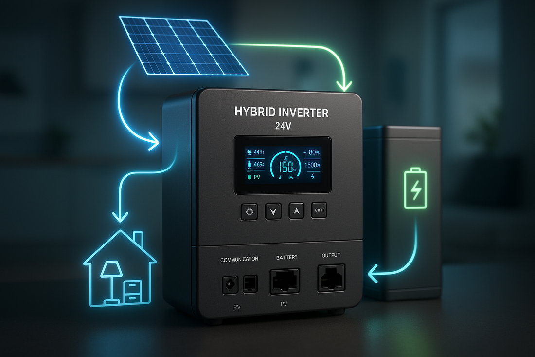 Hybrid Wechselrichter 24V: Der komplette Leitfaden für Ihr unabhängiges Energiesystem 2024