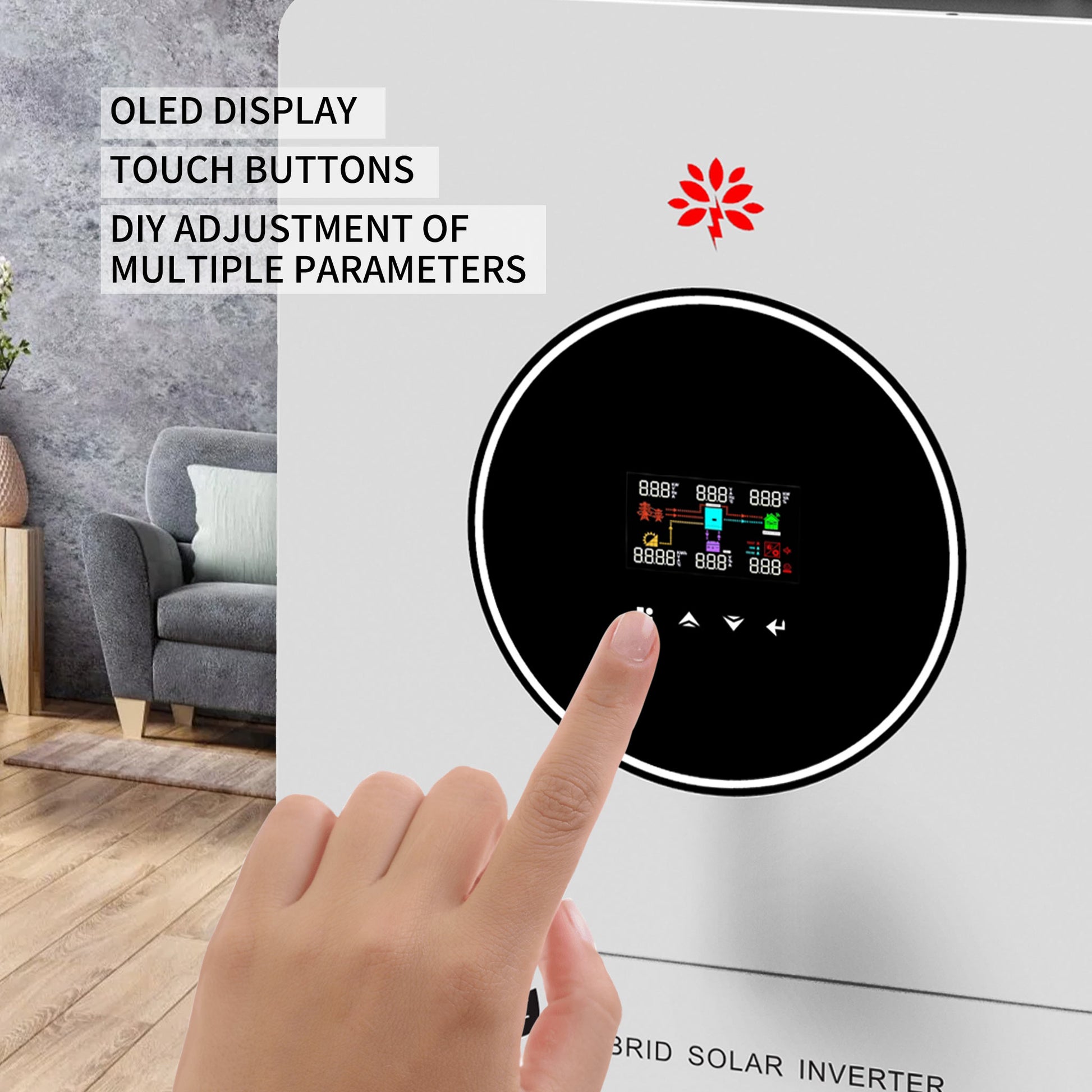 Homepow LMS-4200W Hybrid-Wechselrichter