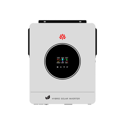 Homepow LMS-6200W Hybrid-Wechselrichter – 6.2 kW Einphasiger Solarwechselrichter mit MPPT, OLED, WiFi & Dual-Ausgang für On-/Off-Grid-Systeme - HomePow