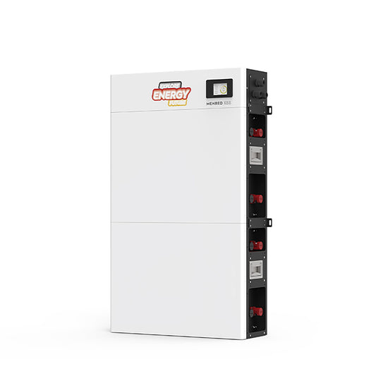 Homepow MRD-12,28 kWh Niedervoltbatterie – Indoor LiFePO₄-Cluster mit Touchscreen-EMS & Multi-Protokoll - HomePow