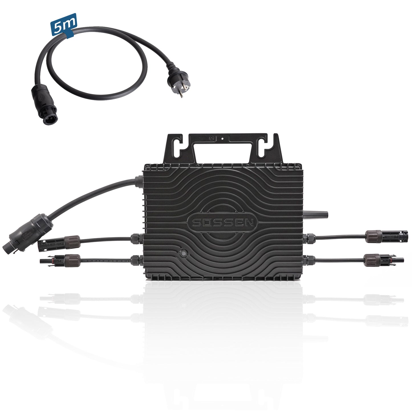 Homepow SS-800W Mikrowechselrichter – 800W Solar Wechselrichter mit Dual-MPPT, IP67 & Echtzeit-App für Balkonkraftwerke