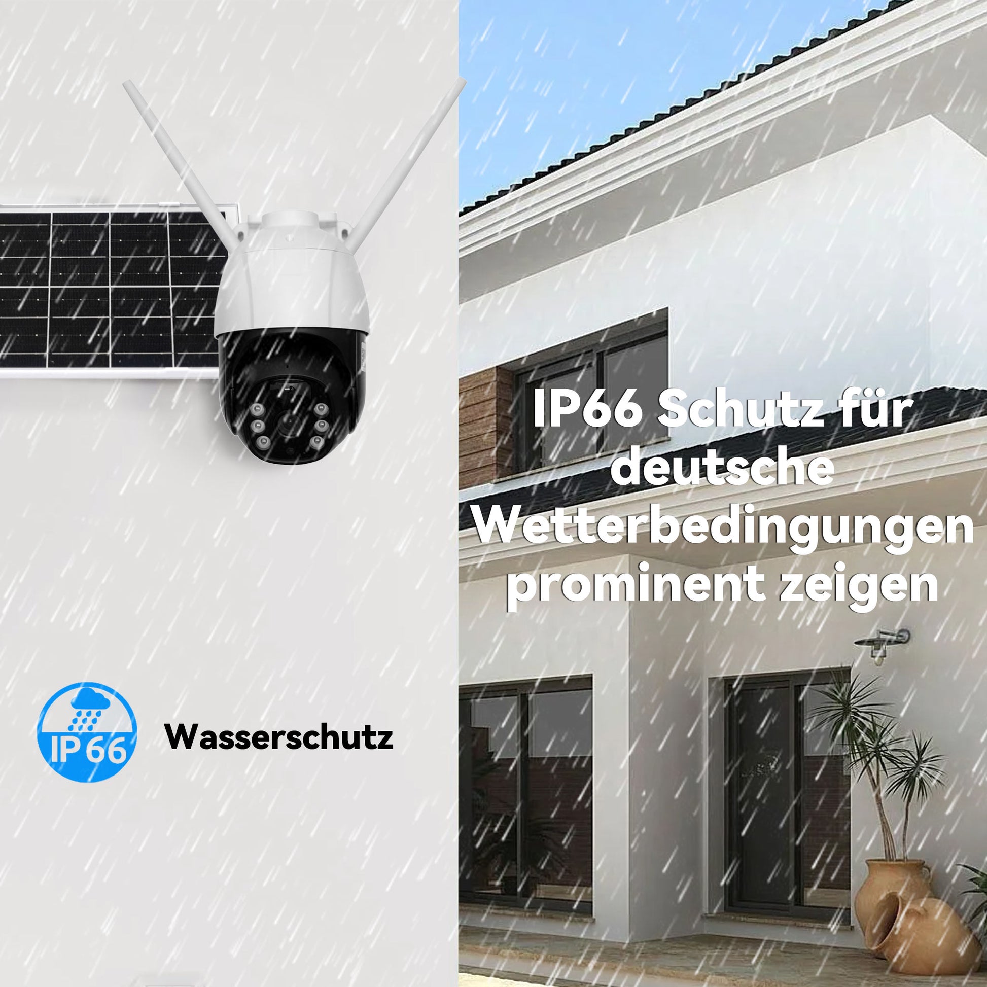 Homepow WSA-Q9 Solar-Überwachungskamera (4G / WiFi) - HomePow