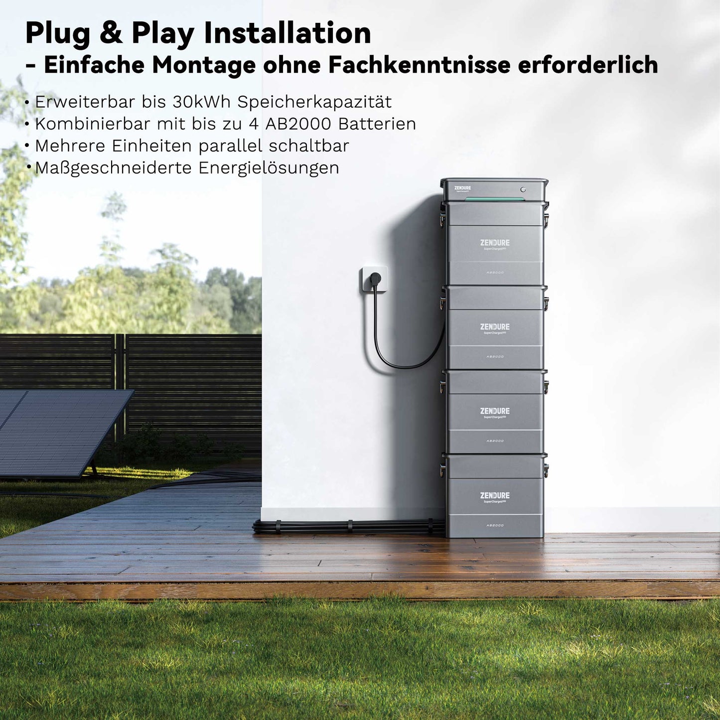 Homepow ZT-hyper2000 – 1200 W Hybrid-Mikrowechselrichter mit Dual-MPPT & Energiemanagement - HomePow