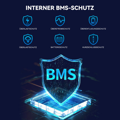 Homepow HF‑10 kWh Niedervoltbatterie – Wand- oder Bodenmontage, IP65, 6000+ Zyklen - HomePow