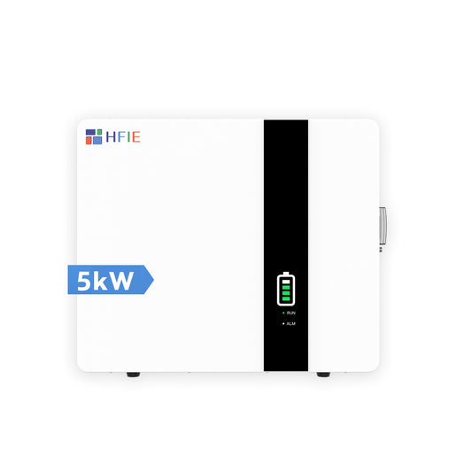 Homepow HF‑5 kWh Niedervoltbatterie – Wand- oder Bodenmontage, IP65, 6000+ Zyklen - HomePow