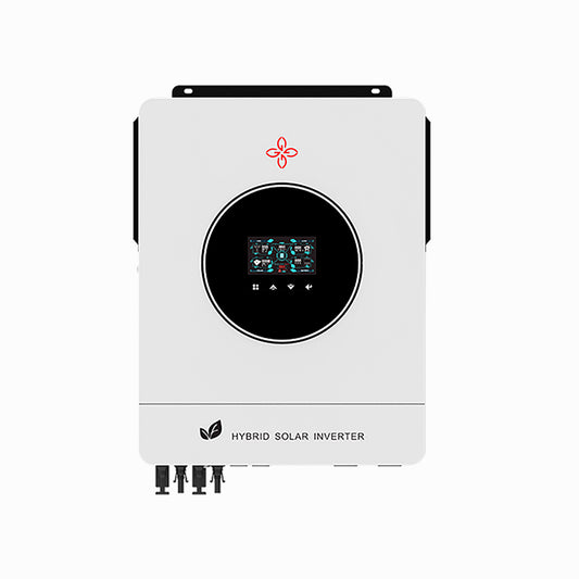 Homepow LMS-10200W Hybrid-Wechselrichter – 10.2 kW Einphasiger Solarwechselrichter mit Dual-MPPT, OLED & WiFi für On-/Off-Grid-Systeme - HomePow