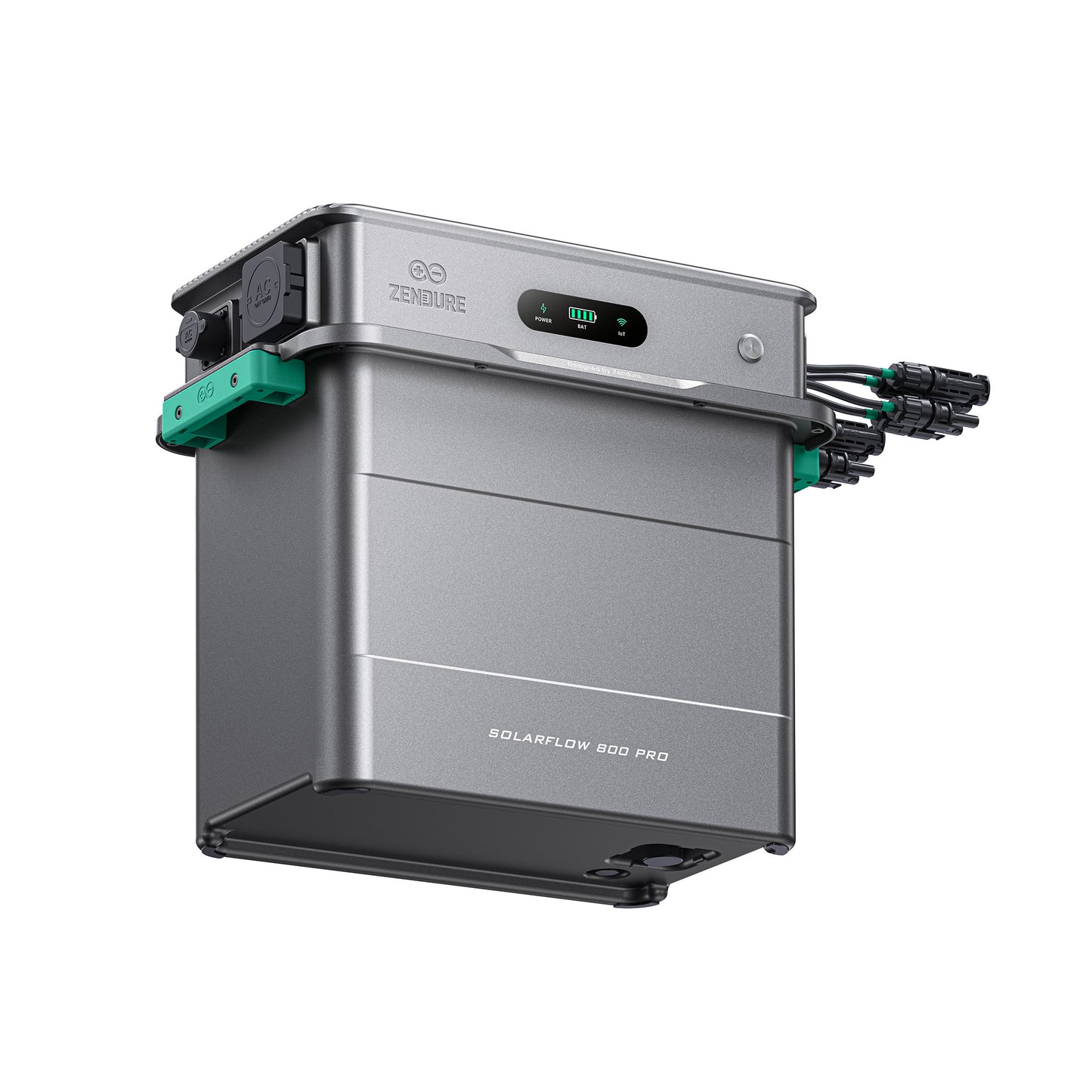 Homepow ZT-800PRO – 800 W Balkon-Energiespeichersystem mit 1,92 kWh LiFePO₄-Batterie & KI-Energiemanagement - HomePow