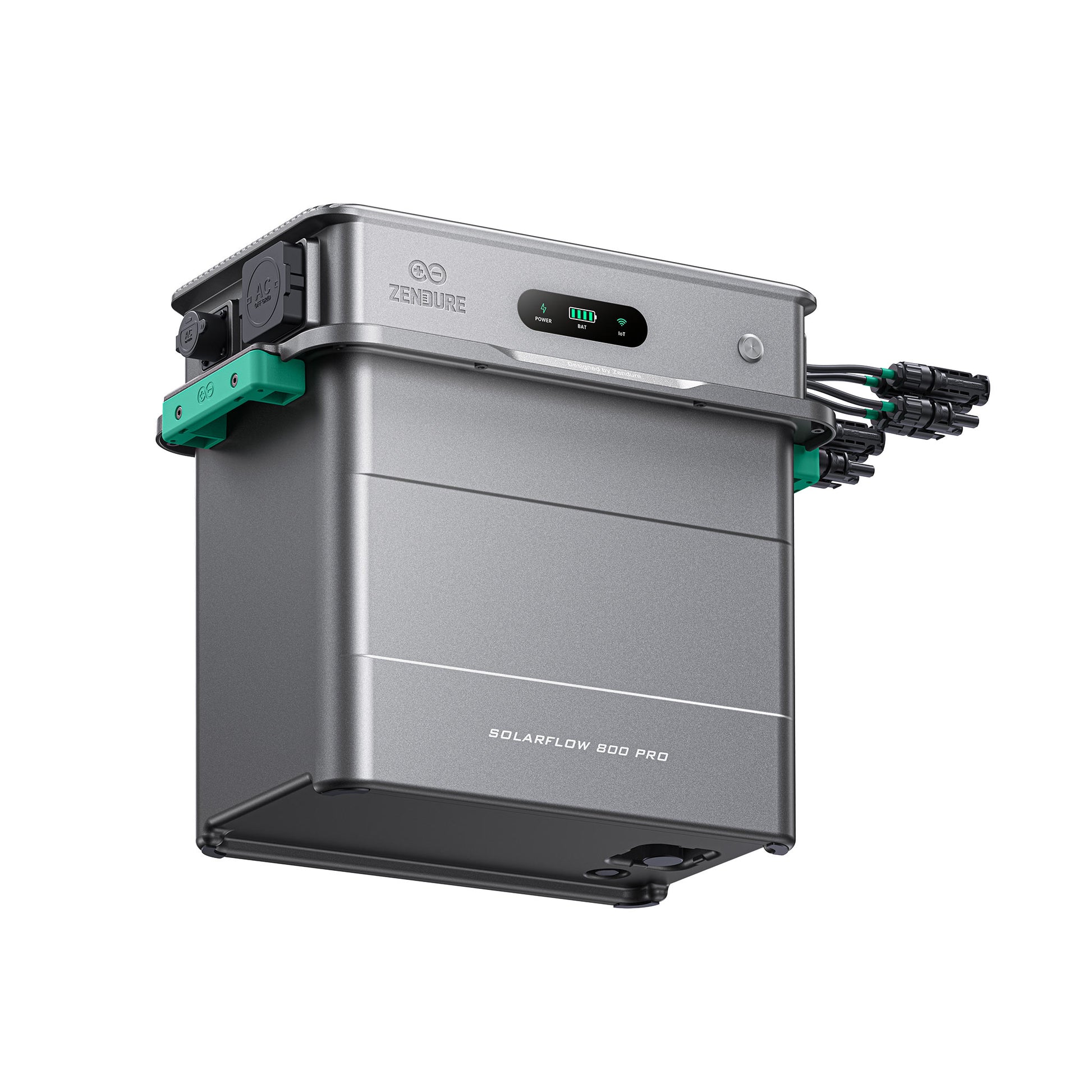 Homepow ZT-800PRO – 800 W Balkon-Energiespeichersystem mit 1,92 kWh LiFePO₄-Batterie & KI-Energiemanagement - HomePow